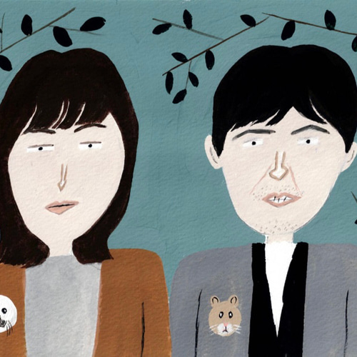 タケヤミツルの似てない似顔絵（小） 絵画 balloon 通販 665248