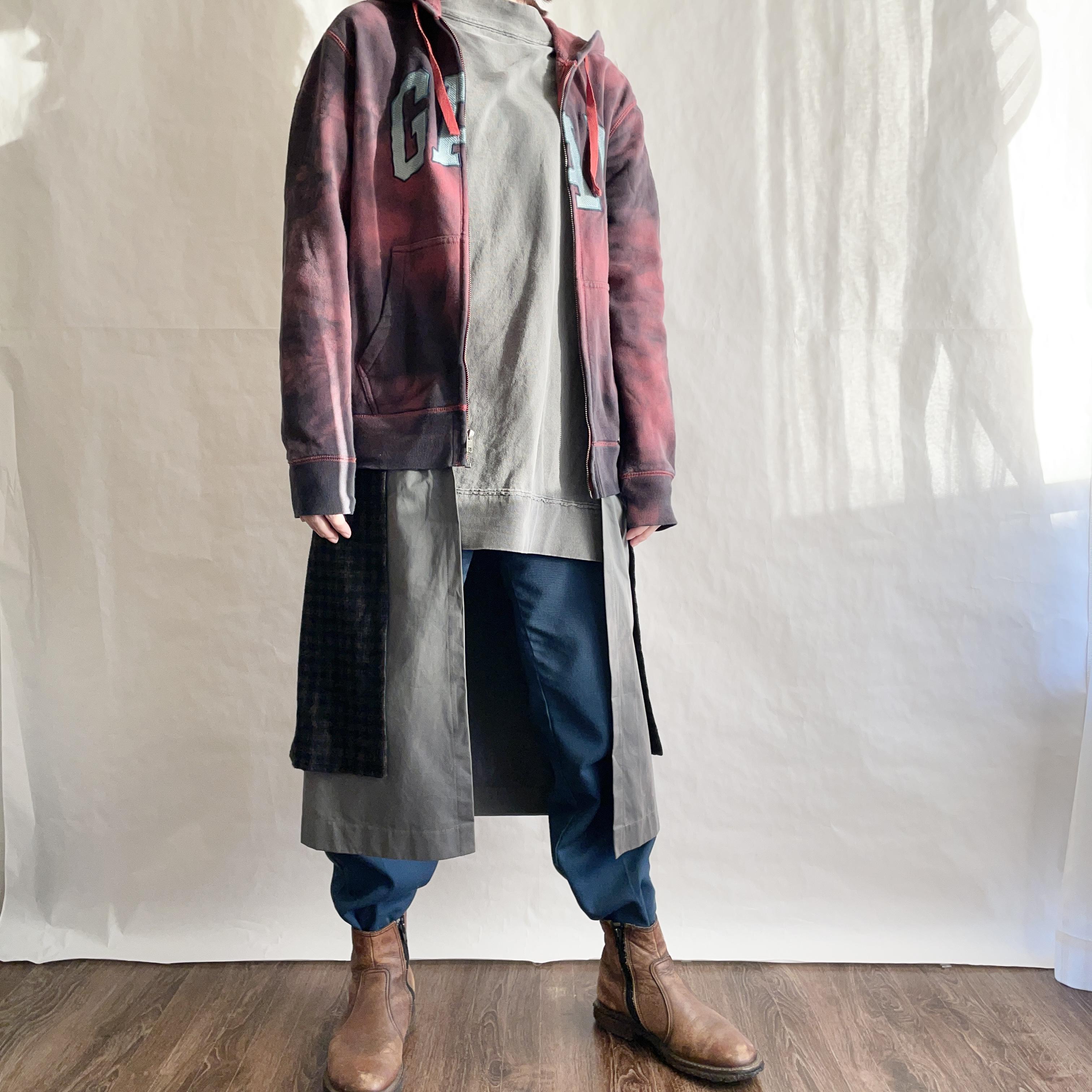 ［maringリメイク］ロングパーカージャケット R-JK1-2