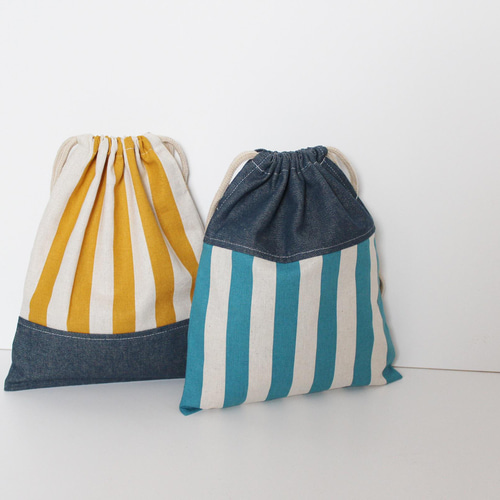 入園・入学オーダーページオーダー受付中デニムストライプ