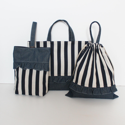 入園・入学　オーダーページ　オーダー受付中　デニムストライプ 入園・入学オーダーページオーダー受付中デニムストライプ