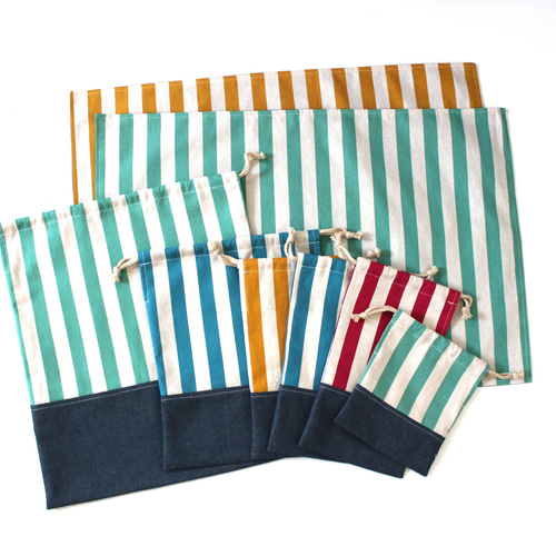 入園・入学オーダーページオーダー受付中デニムストライプ