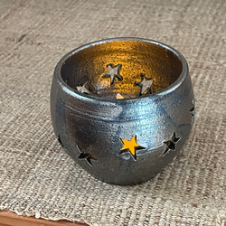 【瞬く星】大きなステムグラスキャンドル 瞬く星】大きなステムグラスキャンドル キャンドル・キャンドル