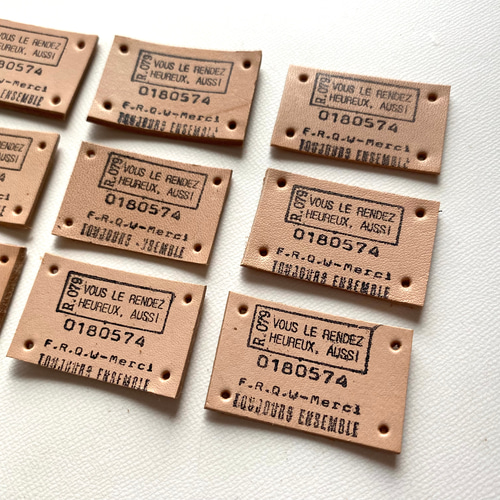 No.614 革タグ レザータグ ハンドメイド No.614 革タグ レザータグ ハンドメイド