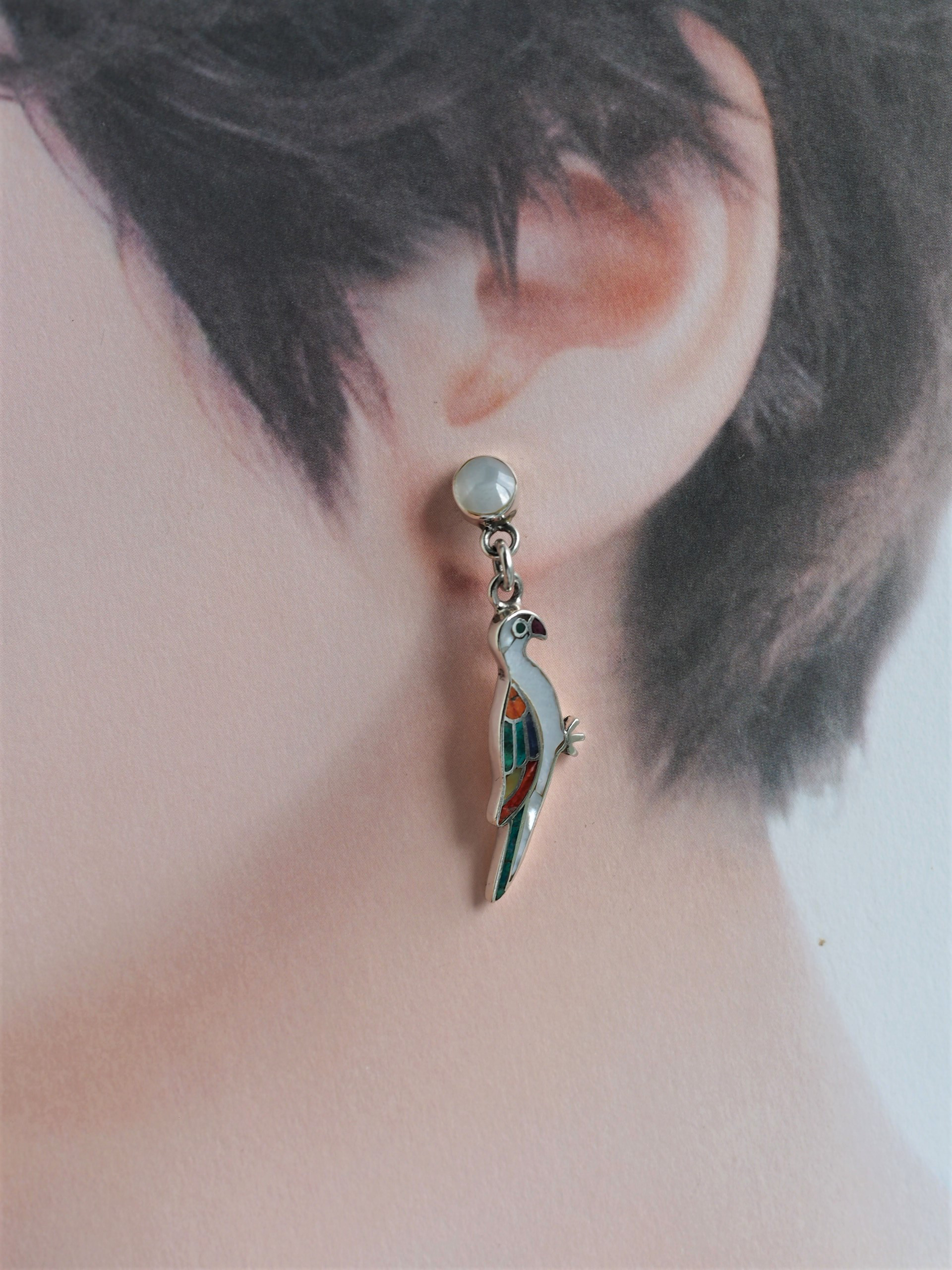 ペルー　S950 　Bard ピアス