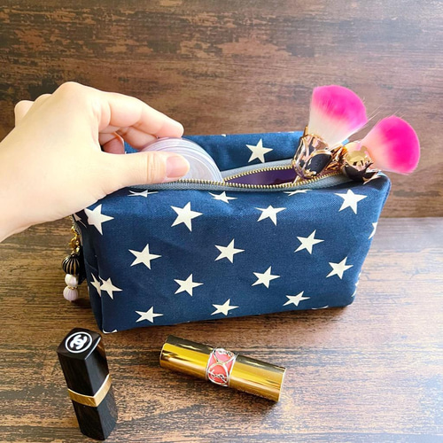 サンプルルーム 星のポーチマルチカラー サンプルルーム 星のポーチマルチカラー