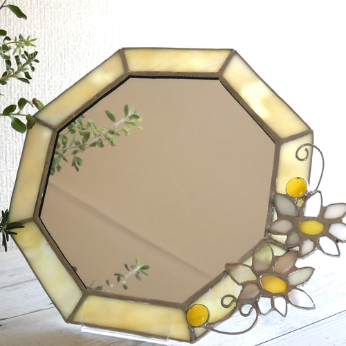 ステンドグラス　プレインズウォーカーズ　8枚セット　未開封 ステンドグラス壁掛け時計☆彡スカイブルー 掛け時計・置き時計