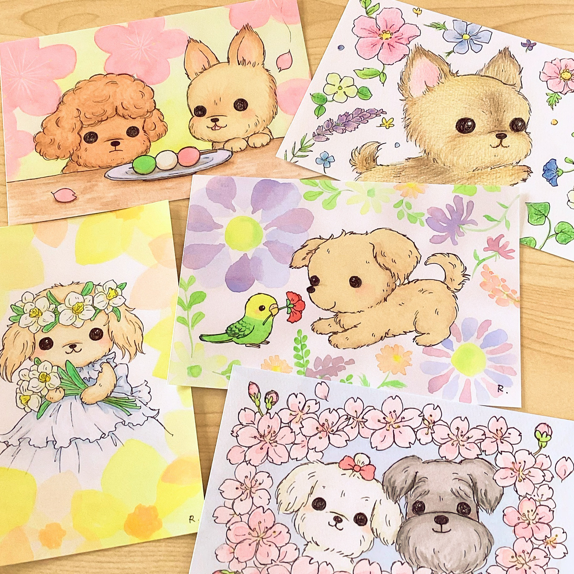 送料無料◆2025新品  プー様イラストオーダー専用ページ（ポストカード） イラスト