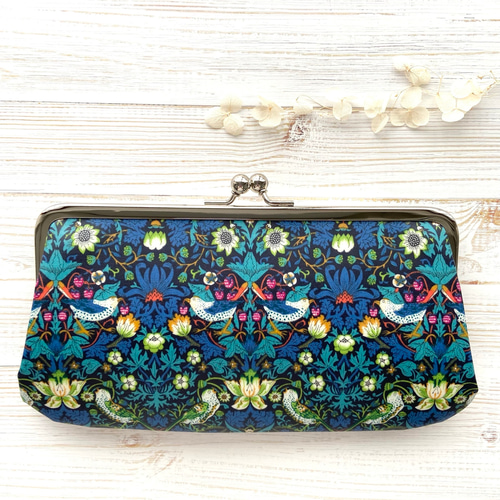 選べる ＊ラミネート＊ ダブルがま口長財布 親子がま口長財布 11×21