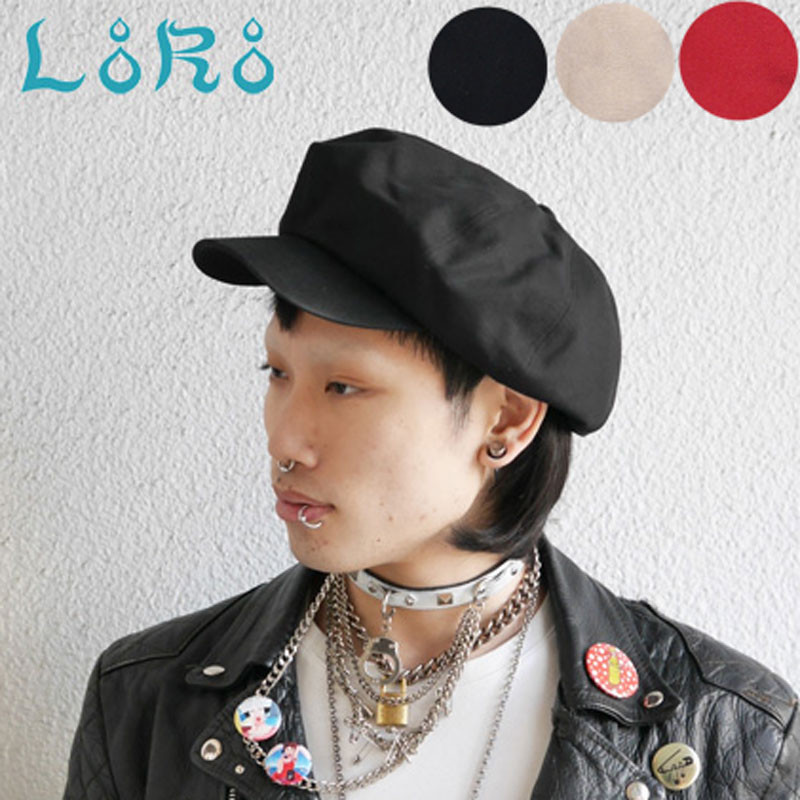 キャスハンチング・キャンバス/ワンサイズ ハリのあるキャンバス生地が綺麗なシルエットで被れる！