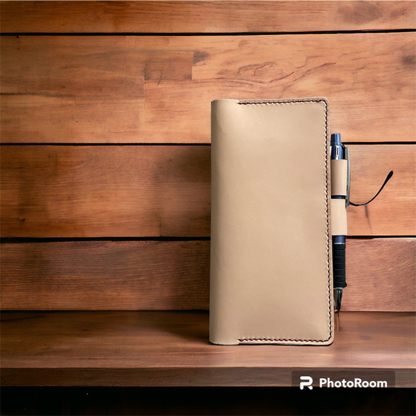 Sole&Stitch◆靴屋が作る革小物◆ハンドメイドのほぼ日手帳Weeksカバー／レザー／受注生産品 13枚目の画像