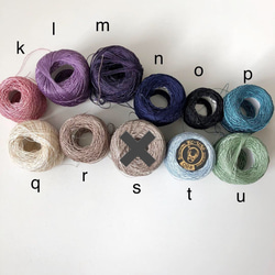 選べるお色＊タティングレース しずくピアス　イヤリング　　ノンホールピアス 3枚目の画像