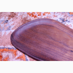 受注生産 職人手作り 木製トレー プレート ミッドセンチュリー インテリア キッチン 無垢材 家具 木製 LR2018 4枚目の画像