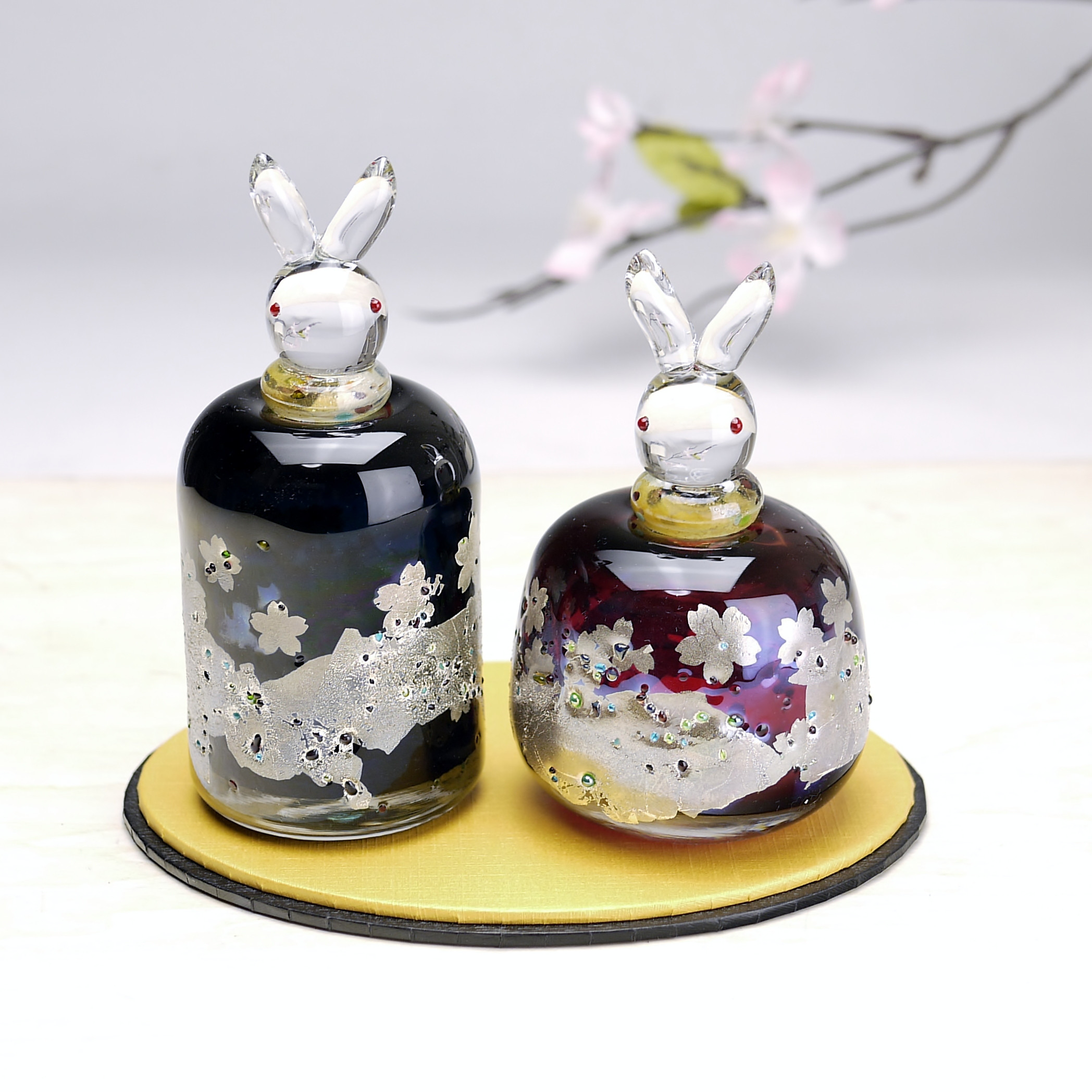 うさぎ雛　銀桜　D