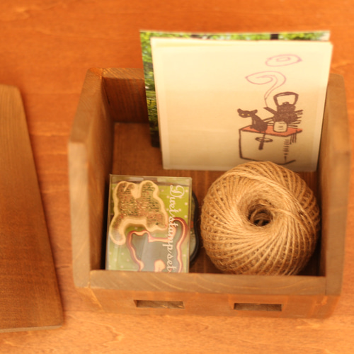おうちBOX（ブラウン） 小物入れ 木箱 フリーボックス・小物入れ