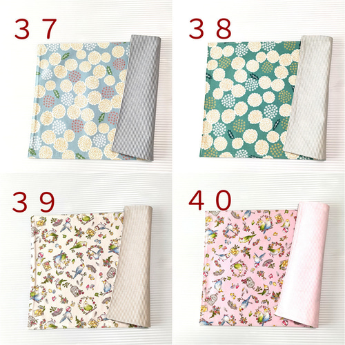 25✕35cm リバーシブル】キッズランチマット(ランチョンマット