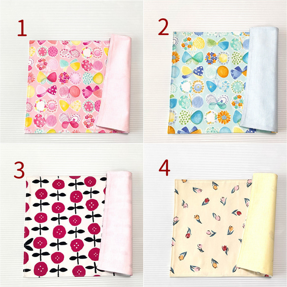 全46柄・25✕35cm リバーシブル】キッズランチマット(ランチョン