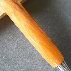 1月誕生木【松】木軸シャープペン　透き通る琥珀色の肥松【即日発送】　　　　　　　　　★シャープペンに変更可 6枚目の画像