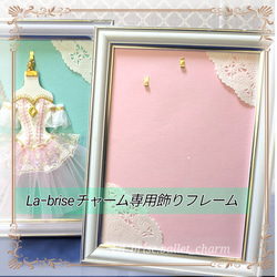 バレエ衣装のバックチャーム オデット姫のチュチュ 白鳥の湖＜受注作品