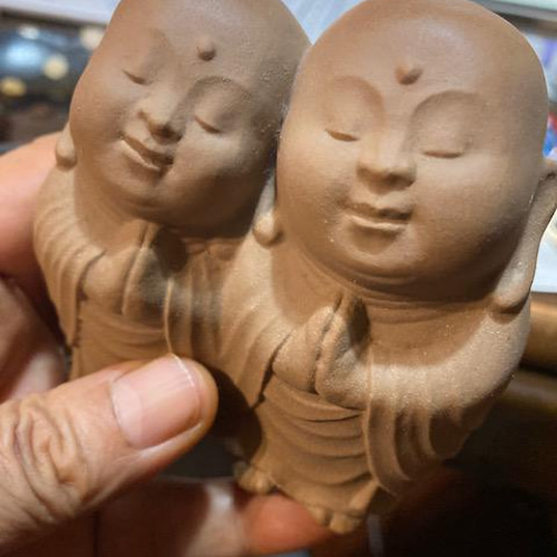 お地蔵さん、童地蔵。 その他置物 水陶 通販 6765478｜Creema