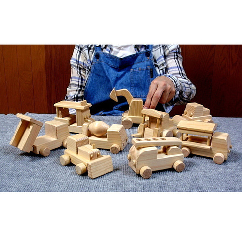 木製車 木のおもちゃ はたらく車・ダンプカー/木製玩具 おもちゃ・人形 ウッド