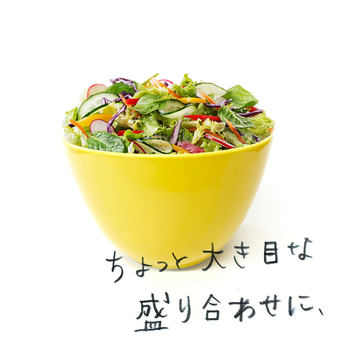 確認ˊᵕˋ画像2枚♡お椀♡サラダボウル♡お箸♡オーダー受け付け オリジナル波佐見焼サラダボウル（黄） お椀・ボウル・鉢 central