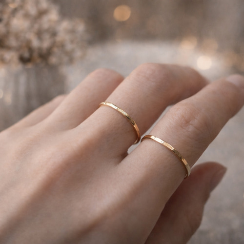 K10リング(石なしシンプルリング) 指輪・リング RUDI LIFES 通販