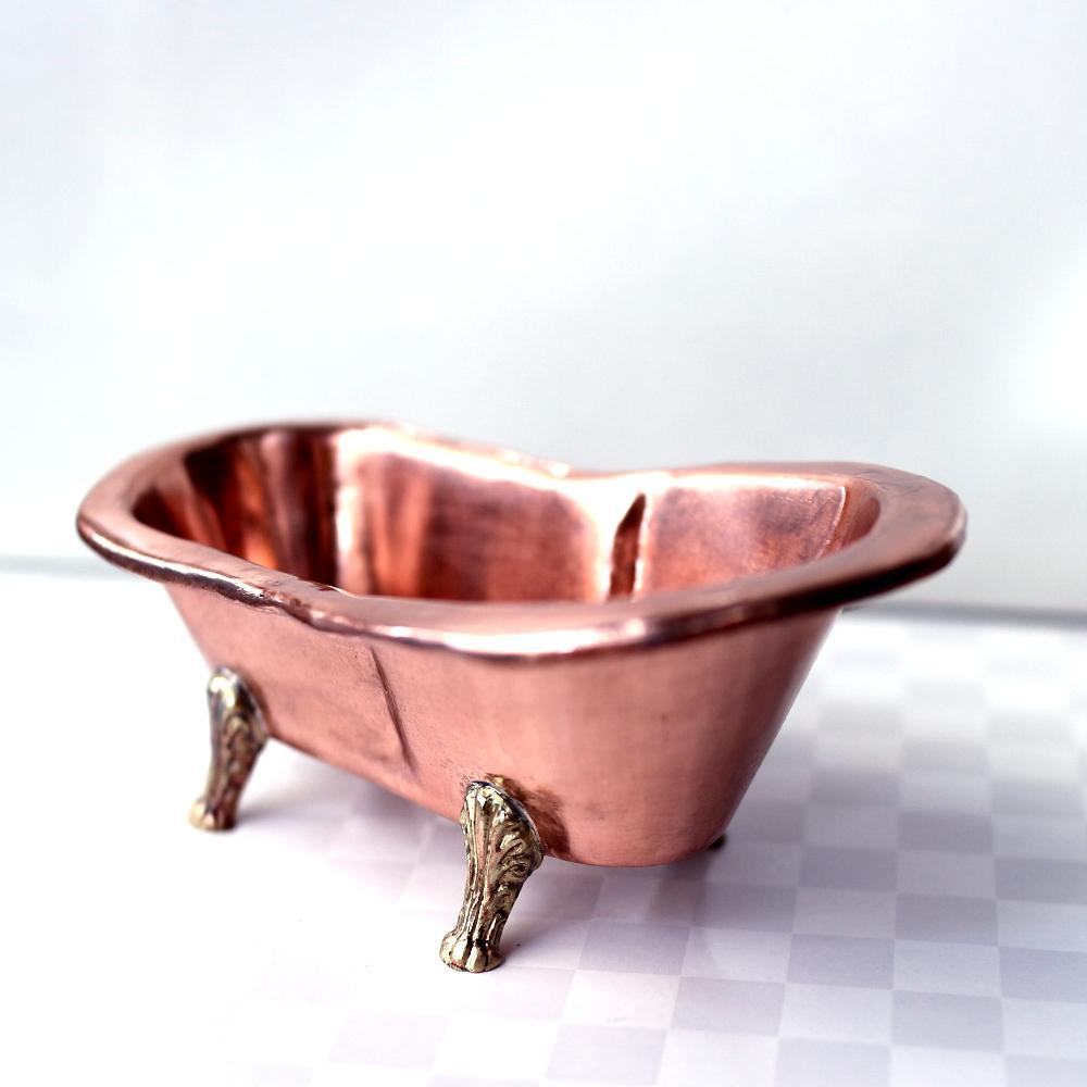 ねこ脚のバスタブミニチュア＃１９３