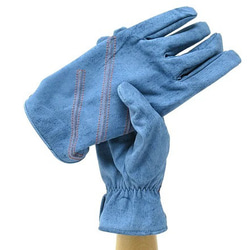 日本製 国産 高級感 牛 革 デニム 本革 手袋 メンズ グローブ 防寒 メンズ手袋 防寒手袋 4枚目の画像