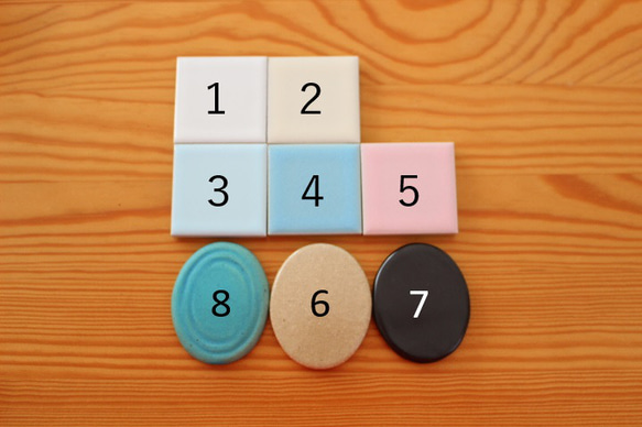 餌くれトリのアロマストーン(アイボリー) 4枚目の画像