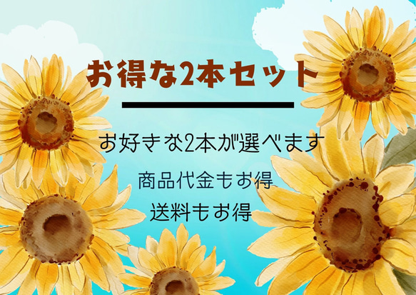 SP2『自由に2本選べるお得なセット』商品代も送料もお得❣ 1枚目の画像