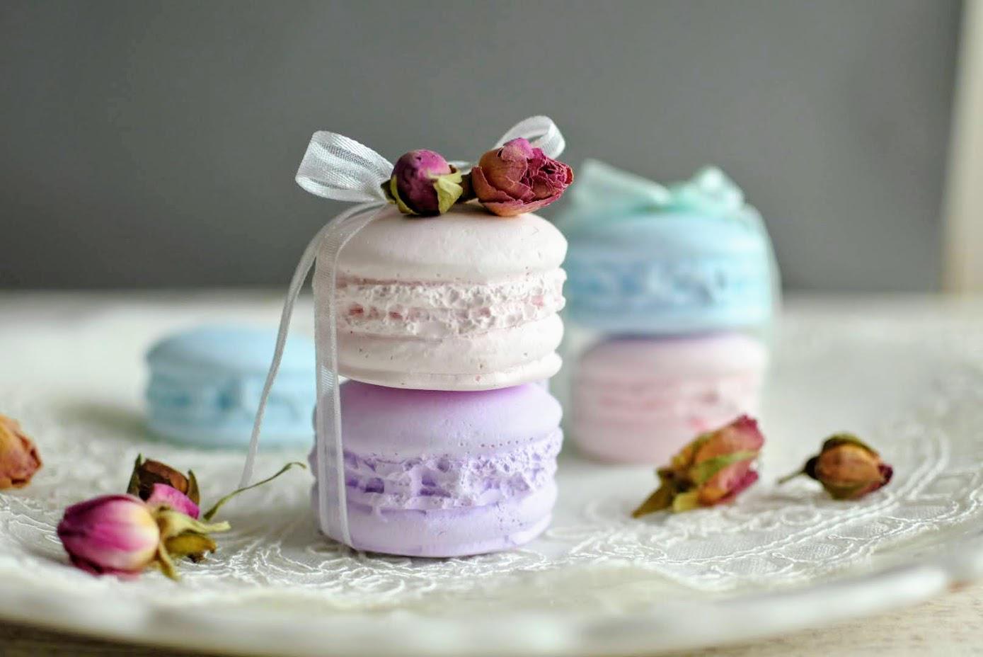 マカロンフラワーアロマストーン６個セット マカロンフラワーアロマストーン6個セット