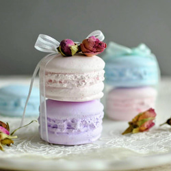 マカロンフラワーアロマストーン６個セット マカロンフラワーアロマストーン6個セット