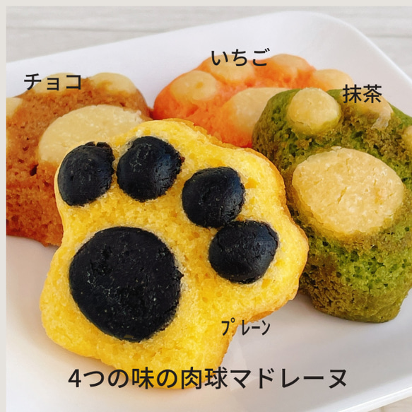 猫で笑顔！贈り物　焼き菓子詰め合わせ【スィーツギフト16個セット　Lサイズ】プレゼント 3枚目の画像