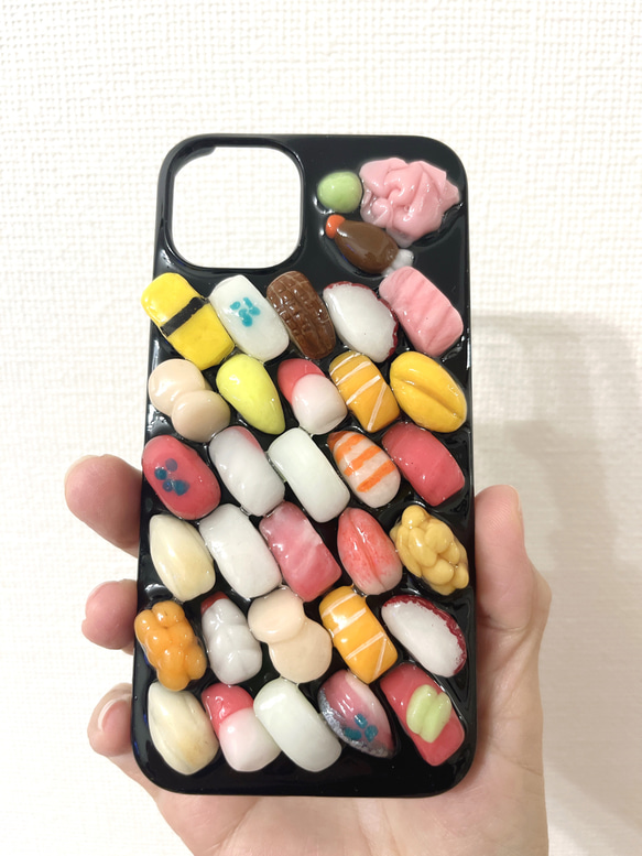 ミニミニお寿司のスマホケース 4枚目の画像