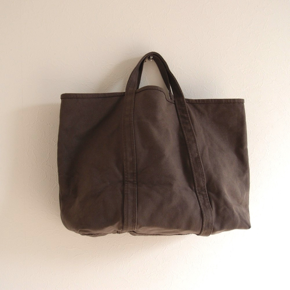 BASIC TOTE ( M )  　smoky dark brown 　煤竹色（すすたけいろ）