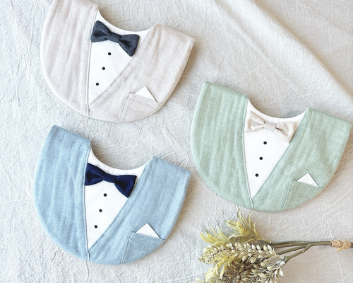 くすみカラー】タキシード風スタイ⌘ スーツ フォーマル スタイ