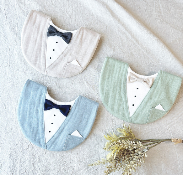 くすみカラー】タキシード風スタイ⌘ スーツ フォーマル スタイ