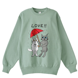 Love Cat Cat Grey Cat Long Hair Russian Blue Chinchilla White Ca 第4張的照片