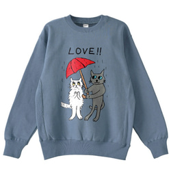 Love Cat Cat Grey Cat Long Hair Russian Blue Chinchilla White Ca 第5張的照片