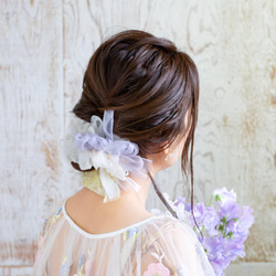 【春季限定】Viola | Blooming 針織髮圈 第7張的照片