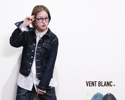 12oz デニム Gジャン VENT BLANC+ VBJ191305 ヴァンブラン