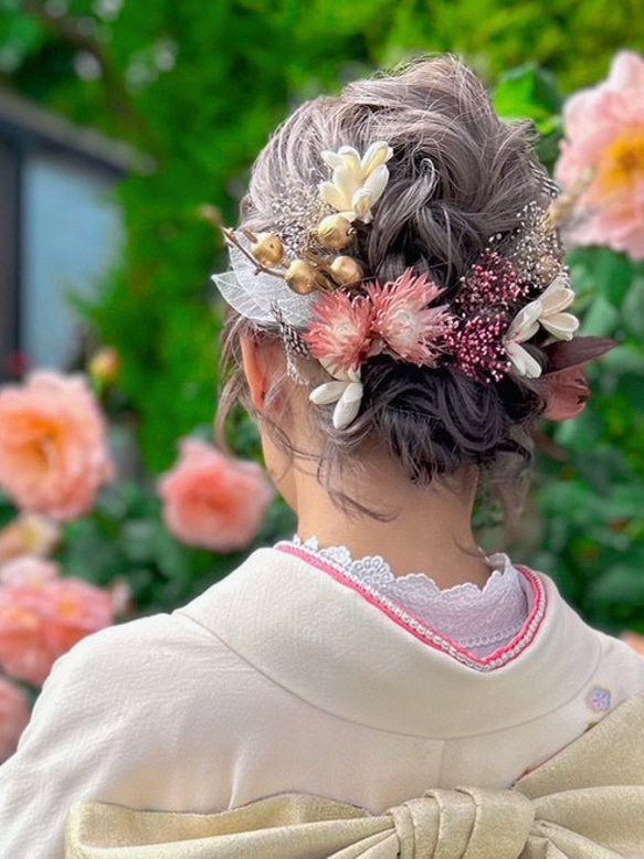 オーダーメイド ヘッドパーツ ヘアード ウェディング 成人式 その他 