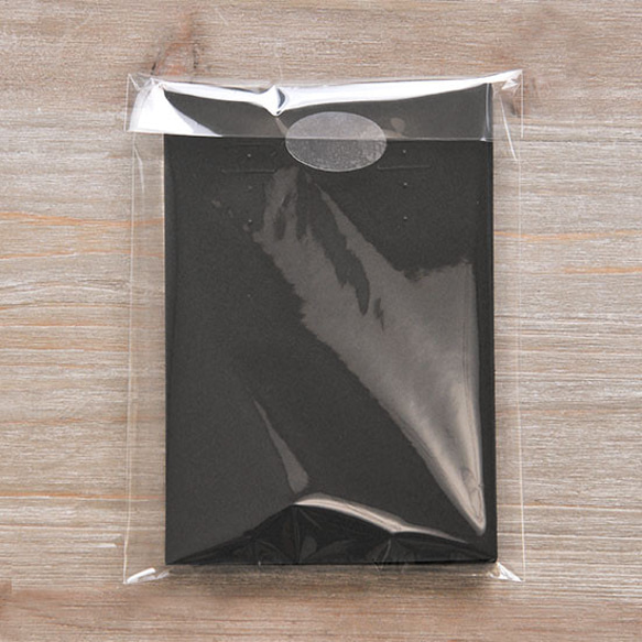 【環境に配慮】OPP袋 大ぶり台紙用  (11×17cm)  20枚　テープなし 日本製 透明度が高く丈夫  A044 5枚目の画像