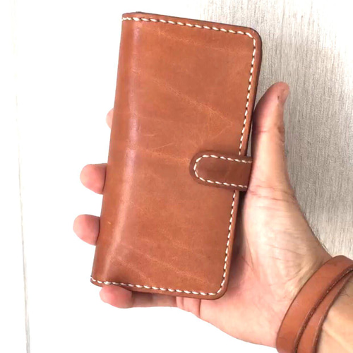 iPhone 17 series 手帳型ケース マグネットベルト仕様 本革 栃木