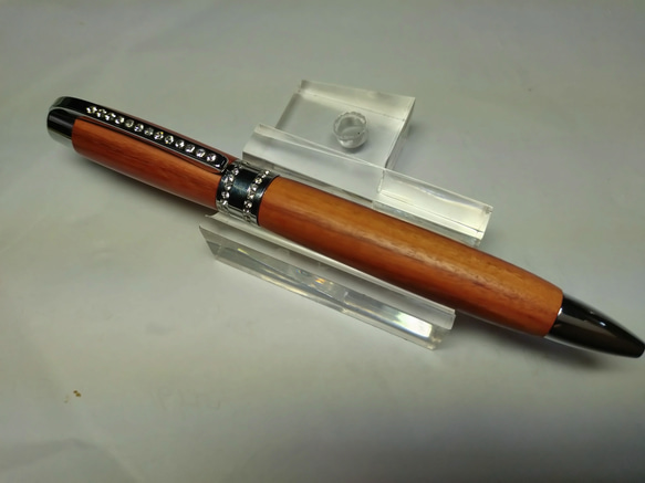チューリップウッド　ブラジル産　希少材　プリンセスペン　パーカー芯 1枚目の画像