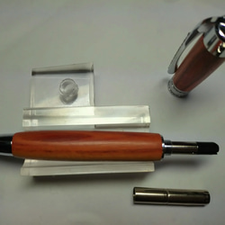 チューリップウッド　ブラジル産　希少材　プリンセスペン　パーカー芯 4枚目の画像