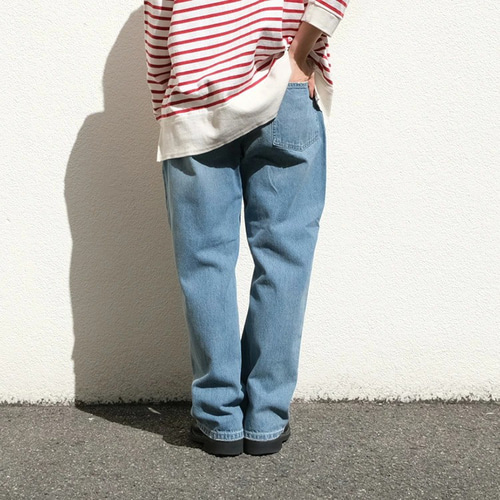 12oz DENIM コクーンパンツ VENT BLANC+ VBP191304 ヴァンブラン