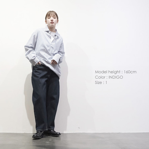 12oz DENIM コクーンパンツ VENT BLANC+ VBP191304 ヴァンブラン