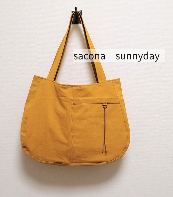 横トート (黃色） 1枚目の画像