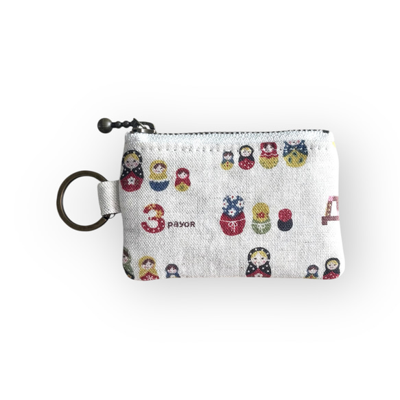 ミニコインパース(マトリョーシカ）最後の一点です 1枚目の画像